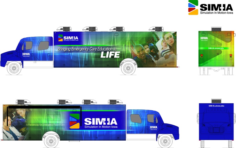 Drawing of what the SIM-IA trucks will look like
